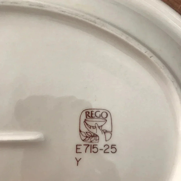 Vintage Restaurant Ware Rego Oval Serving Plate - Picture 4 of 4
